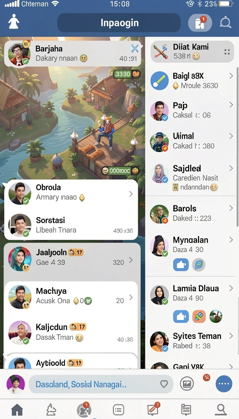 Tampilan utama aplikasi Unduh rjslot88 APK Gratis untuk Android yang intuitif dan efisien.