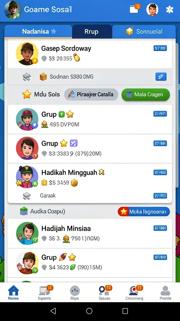 Tampilan utama aplikasi Aplikasi dora77 Terbaru: Review dan Link Download yang intuitif dan efisien.