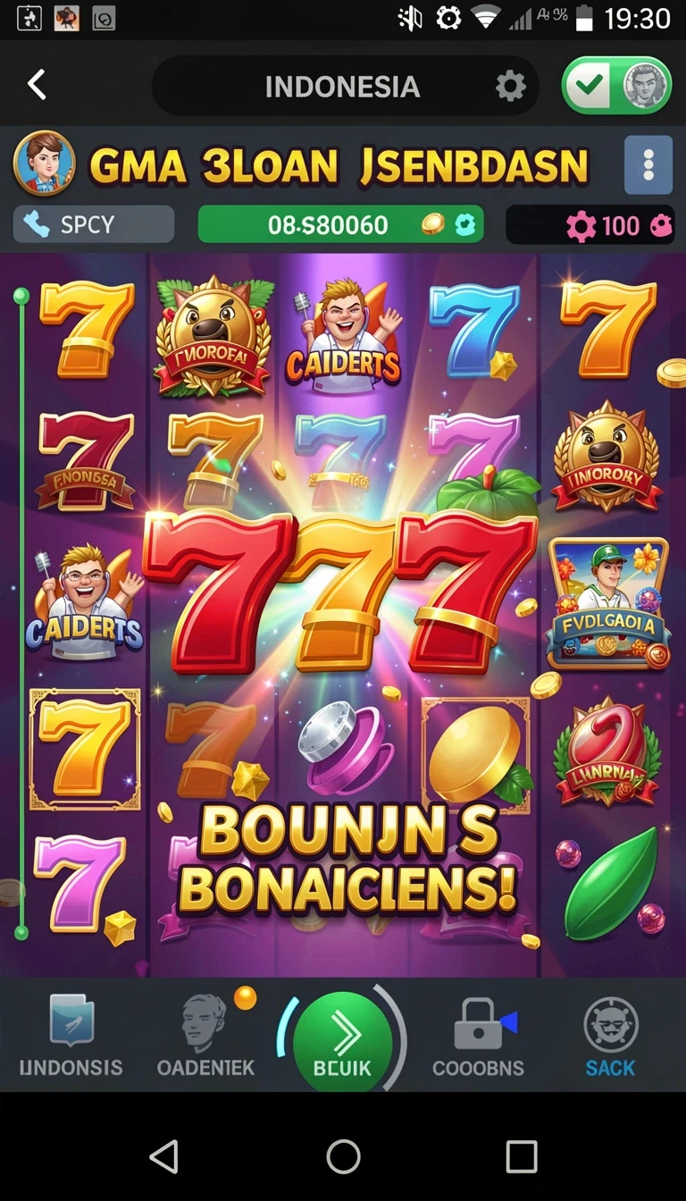 Tampilan utama aplikasi superslots APK Terbaru untuk Perangkat Android yang intuitif dan efisien.