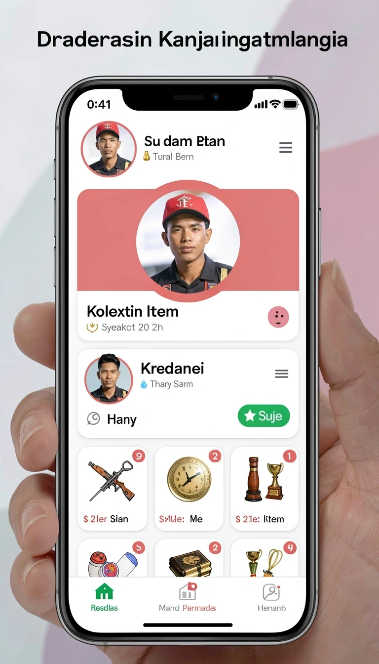 Tampilan utama aplikasi Aplikasi maj777 Terpercaya untuk Android yang intuitif dan efisien.
